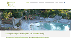 Desktop Screenshot of danninger-gartengestaltung.at