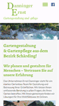 Mobile Screenshot of danninger-gartengestaltung.at